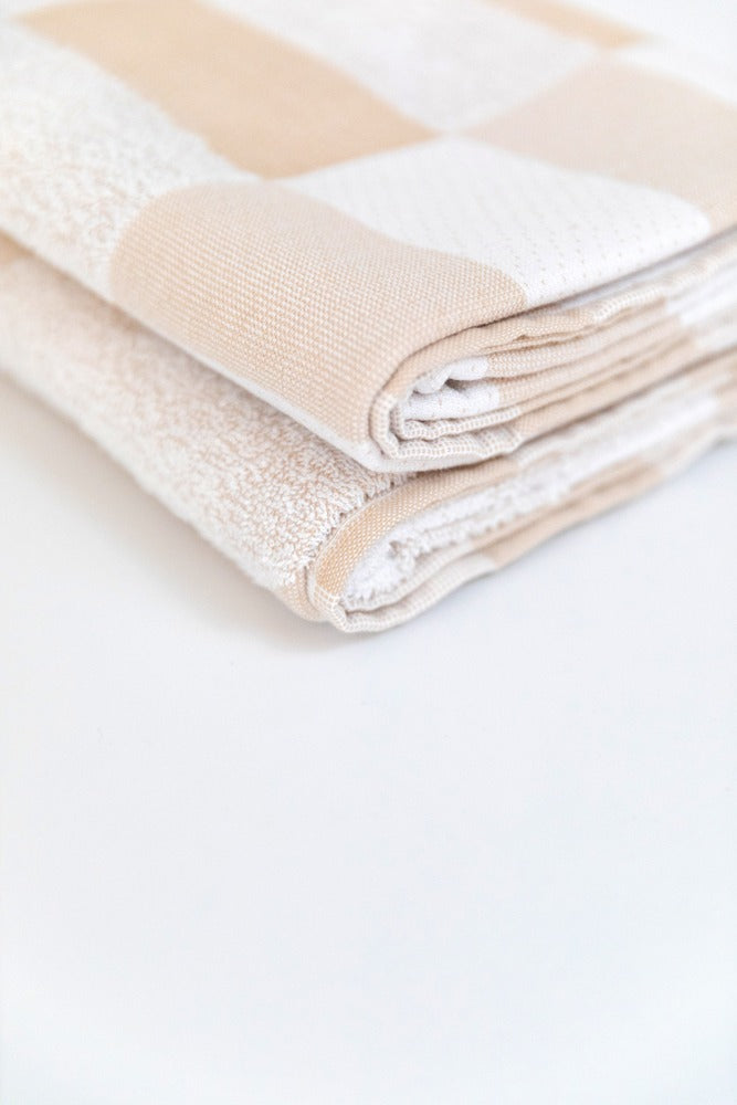 Rimini Ecrù beach towel