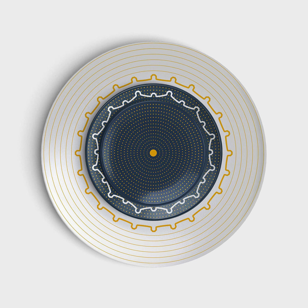 Set of 3 Perugia plates