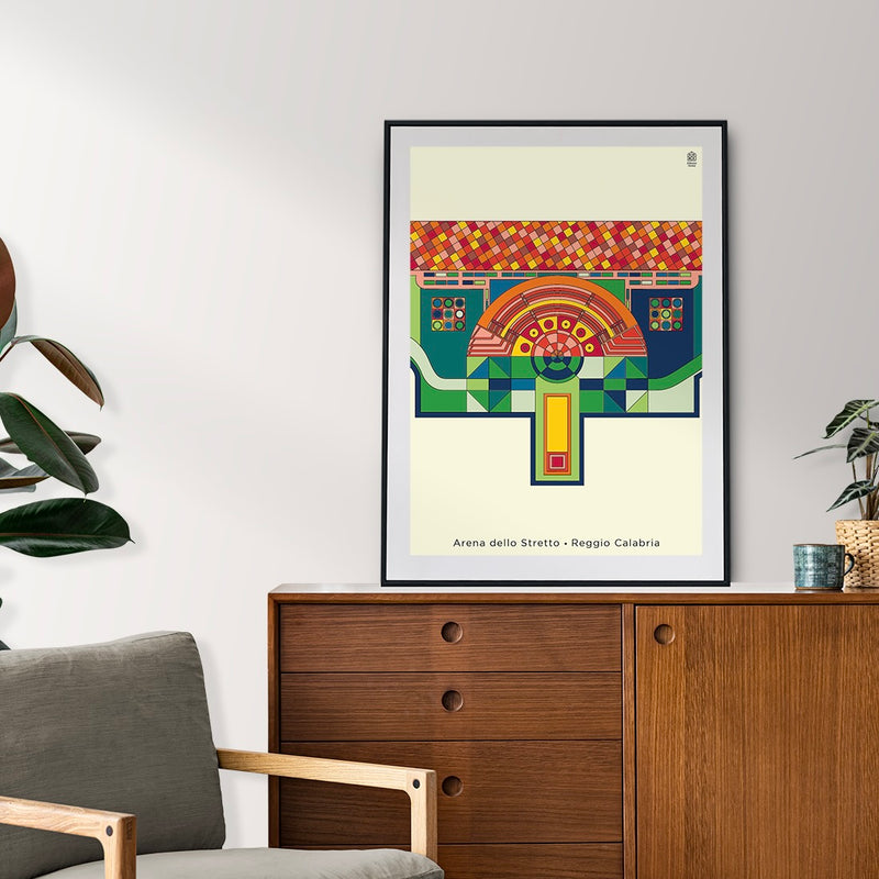 Poster 50x70 Arena dello Stretto - Reggio Calabria