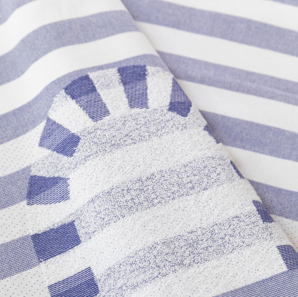 Portovenere blue beach towel